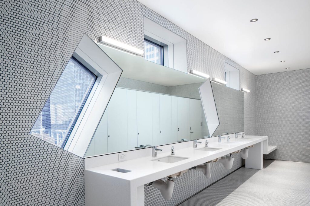 卫生间便士瓦调出外观几何