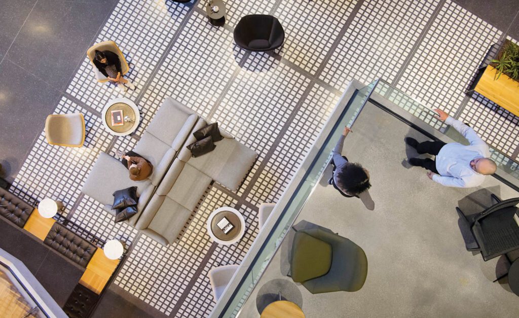 定制大理石地板定义大厅