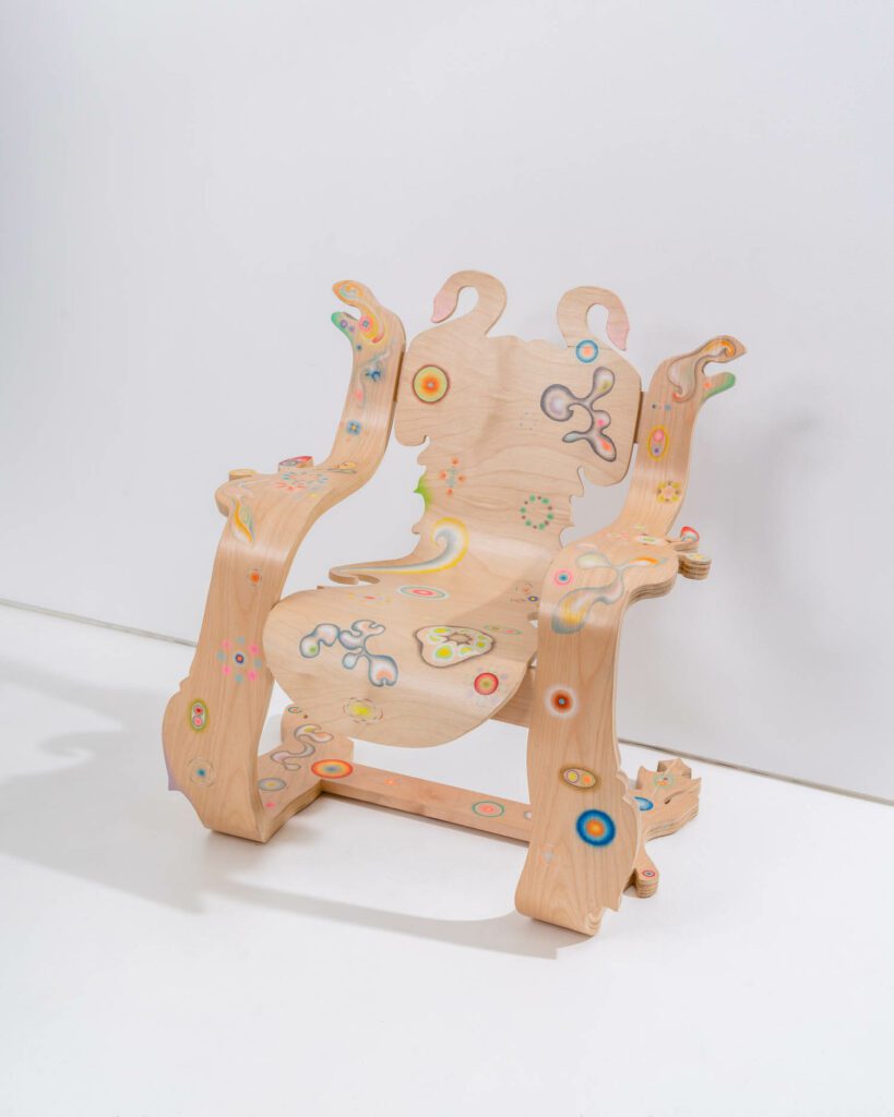 仿树吸气透视像轮椅