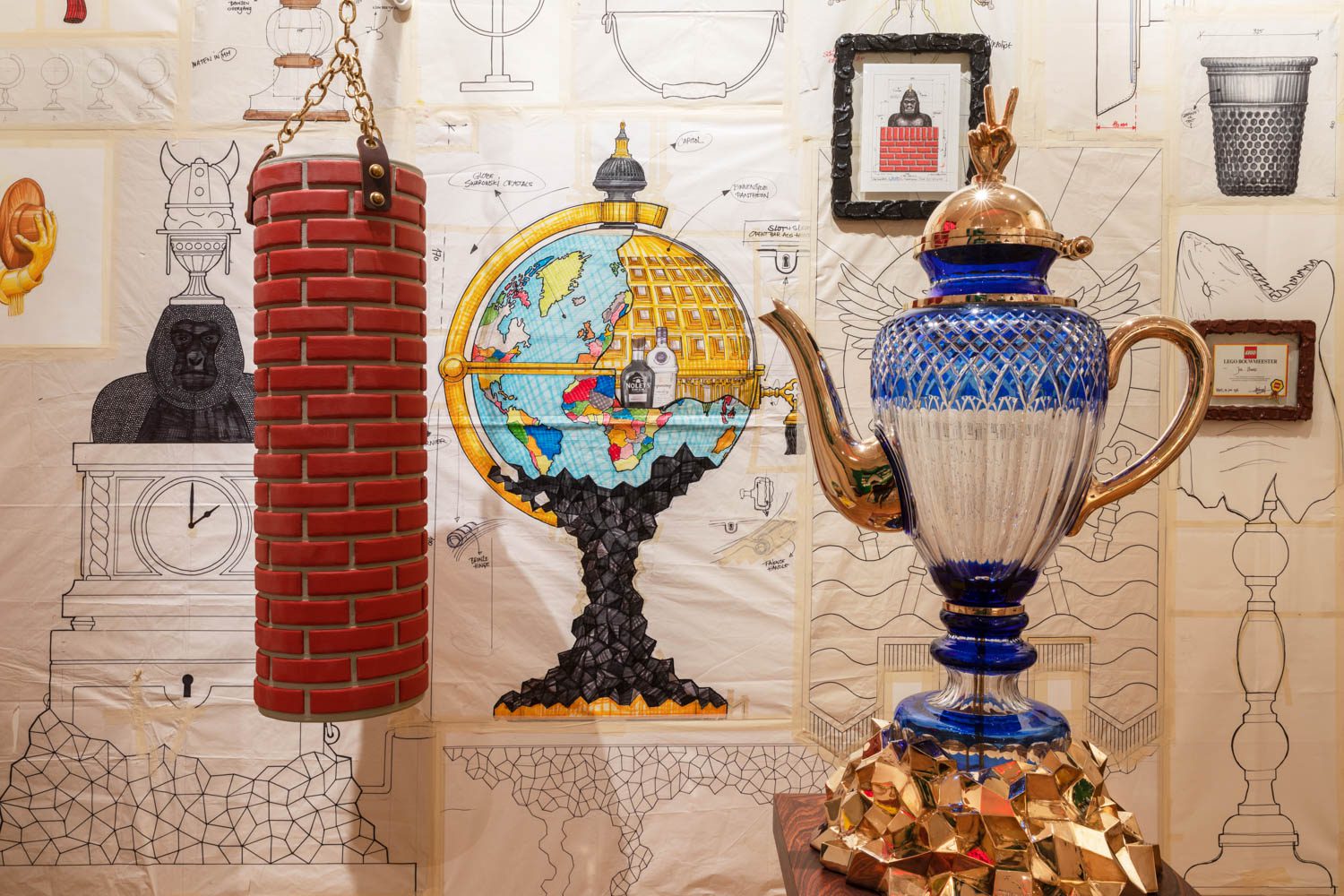 Studio Job打墙打包Gifram绿室