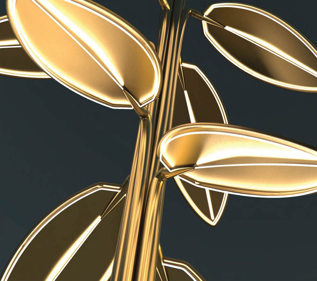 灯安装和座椅由学生设计师创建