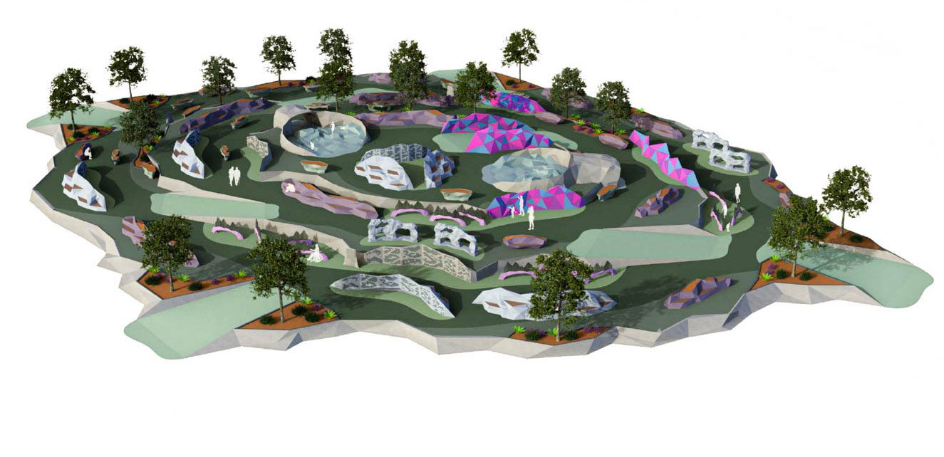 感知山Zachary Spearman画光自然并游戏启发感知