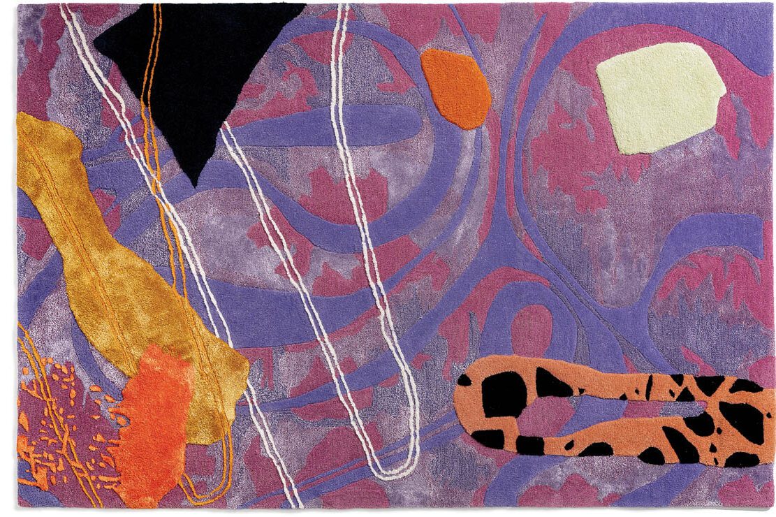 触摸02手织毛毯