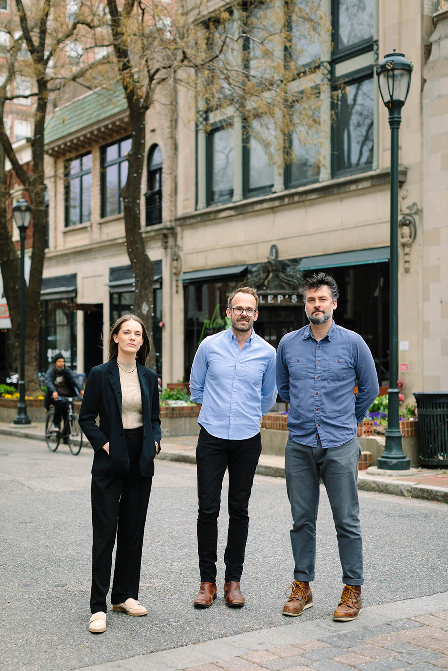 Caroline Frantz,Mitch Crowder和Tyler Silvestro