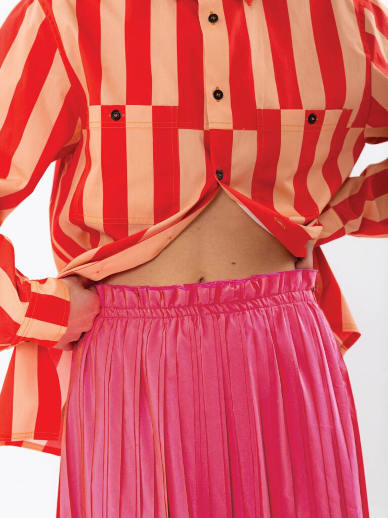 Arthur Arbesser和Abet Laminati用衬衣平面协作