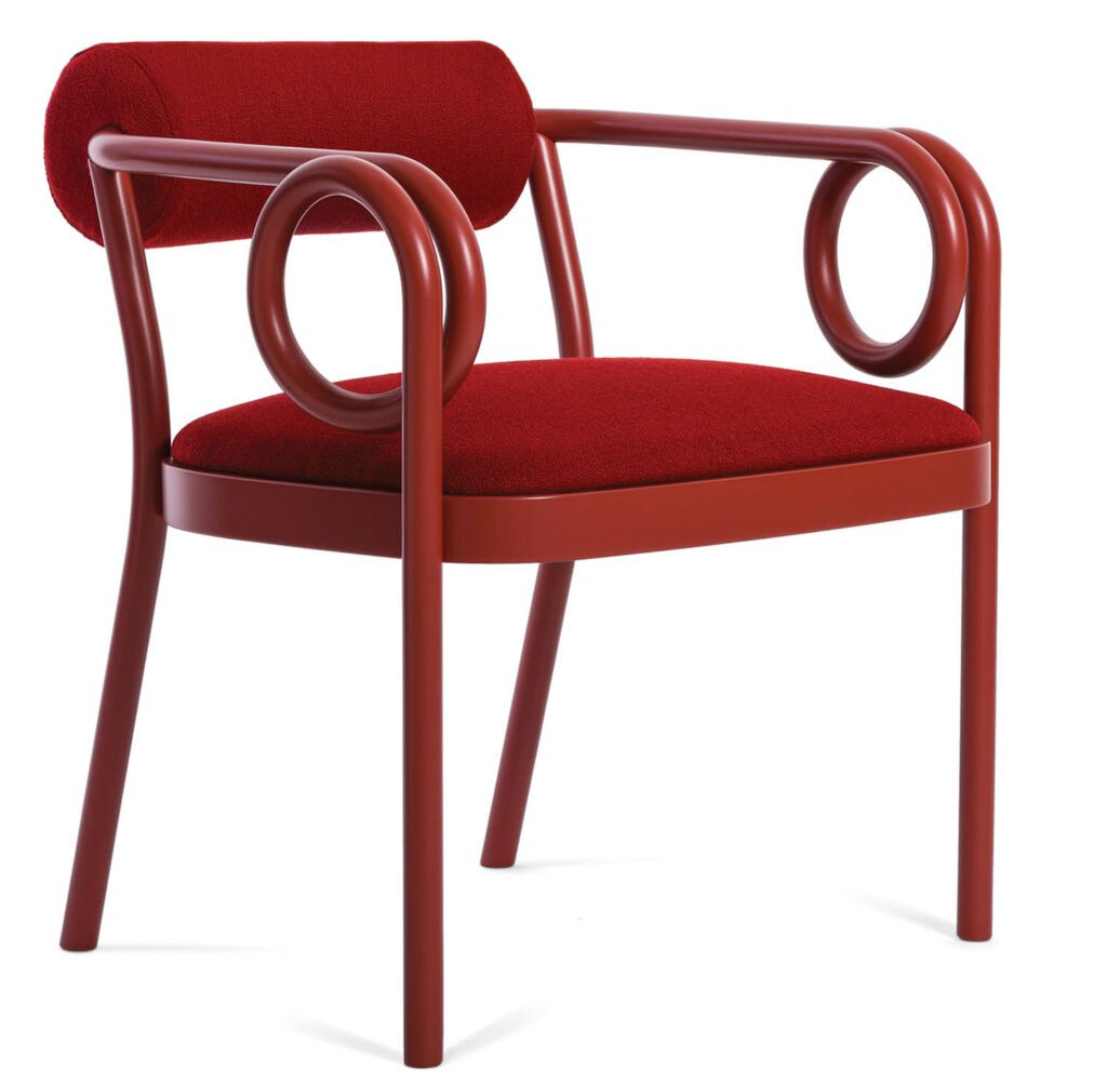 mahdavi环行轮椅下接Gebruder Thonet Vienna