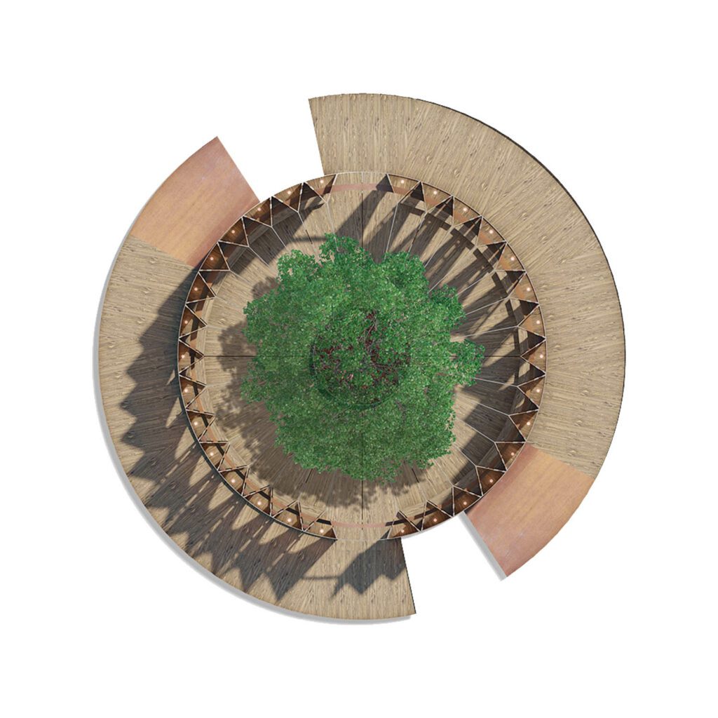 FILTERArchicad绘图,WyomemingCLB架构师为2022版NYCxDESGET设计馆创建的临时静默