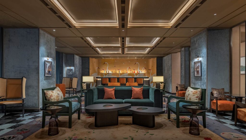 休息室反射丝绸之路上传的丰富香料