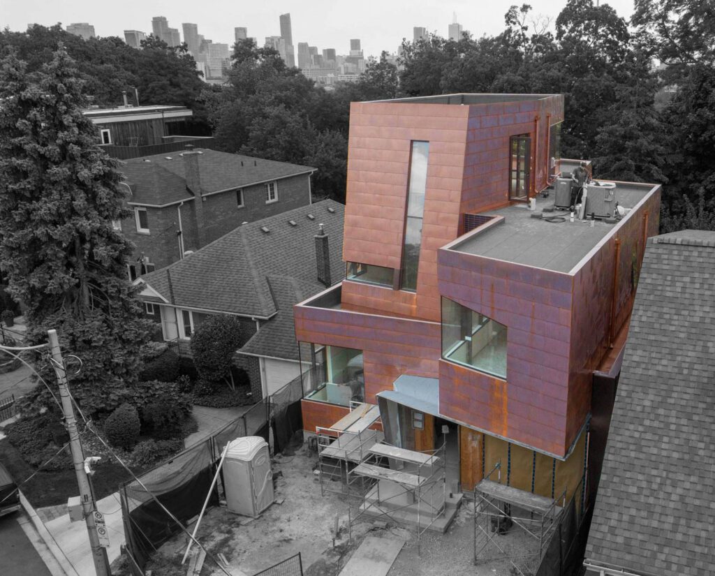 Ralph和Pina自己的住宅正在搭建