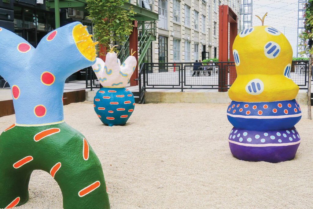 Zen花园 Chiaozza首次长期安装工城广场