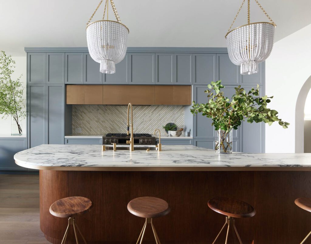 厨房小岛曲线遍历圆形几何