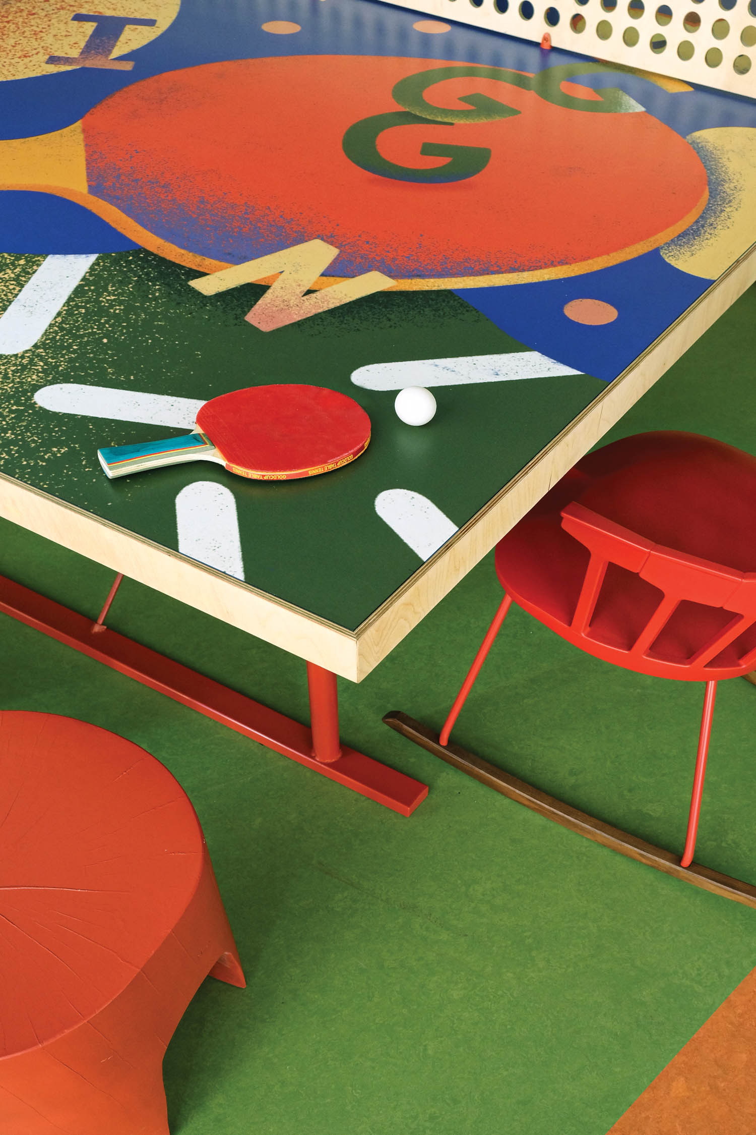 关闭多彩乒乓表