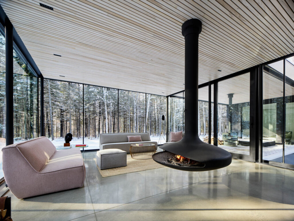 魁北克玻璃屋生活区家具