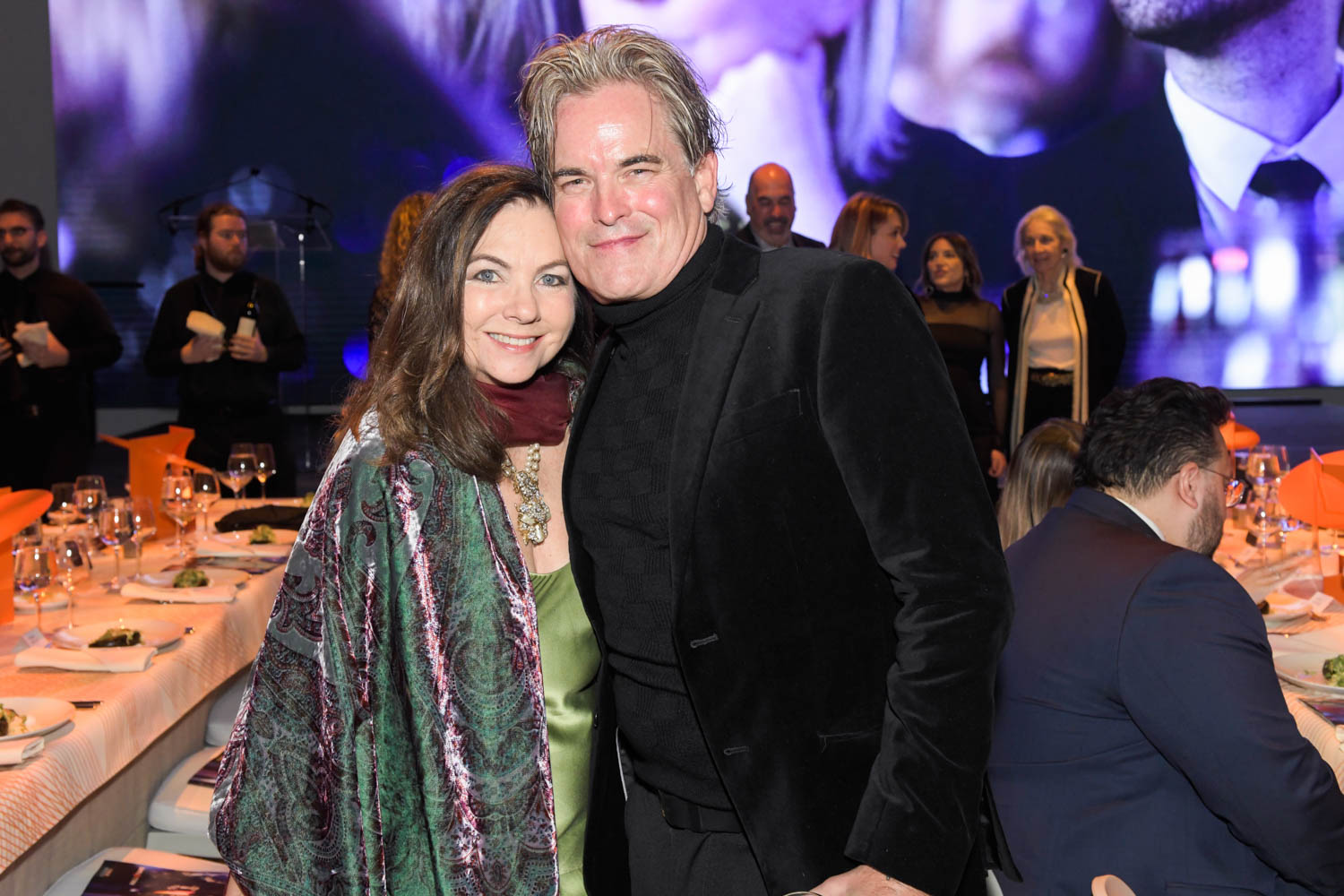 艺人Lauren Rottet和Patrick Tighe大厅