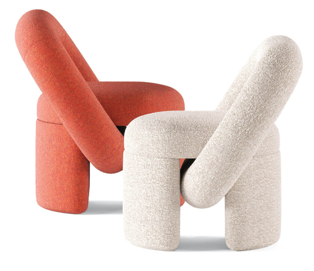 Dmitry Kozinenko用粉红白版轮椅设计