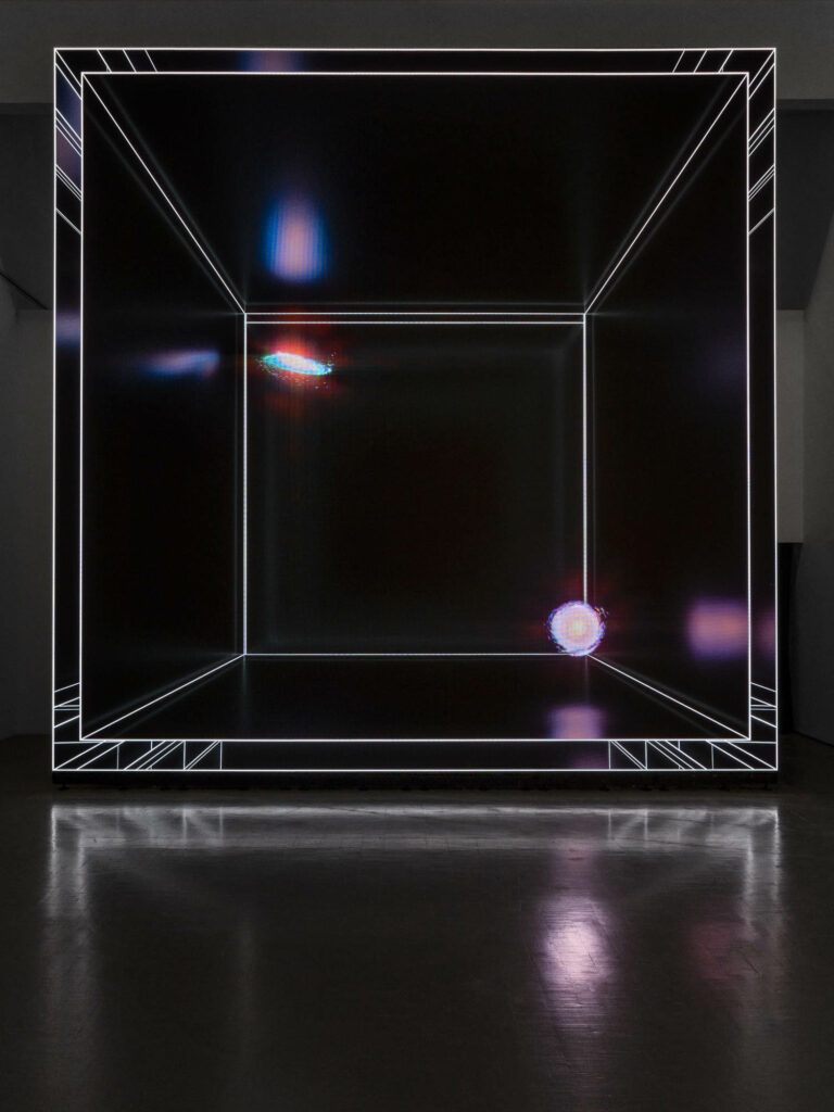 银河模拟黑屋子和紫式圆形