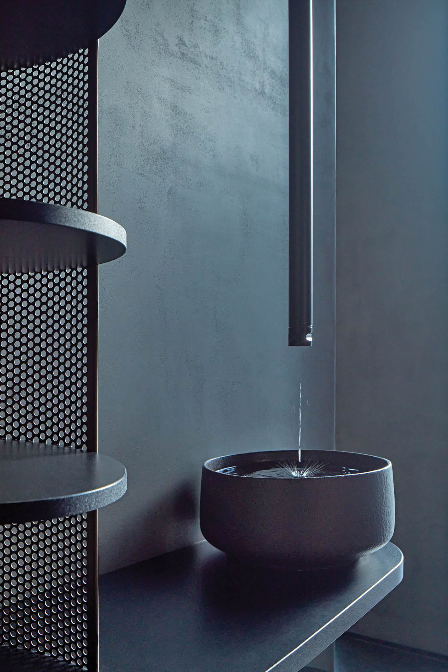 黑最小水槽黑架