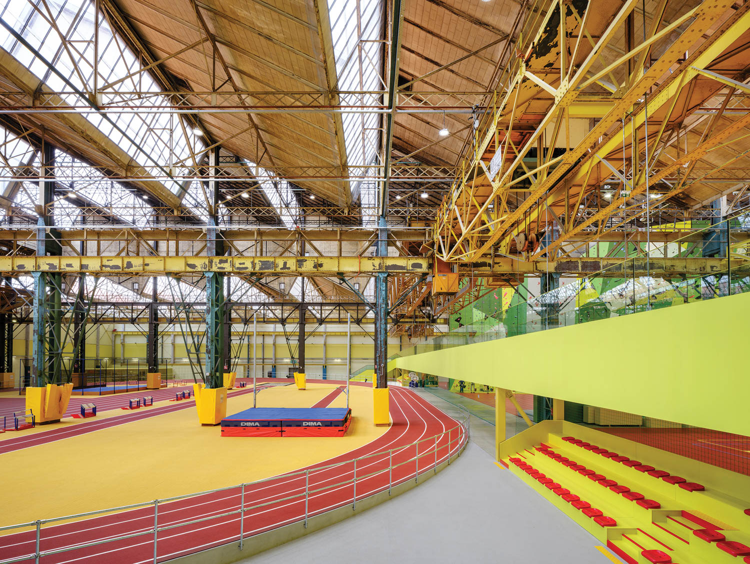 室内轨迹工业楼