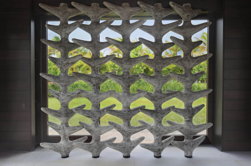 陶瓷屏幕看起来像栈鹿角