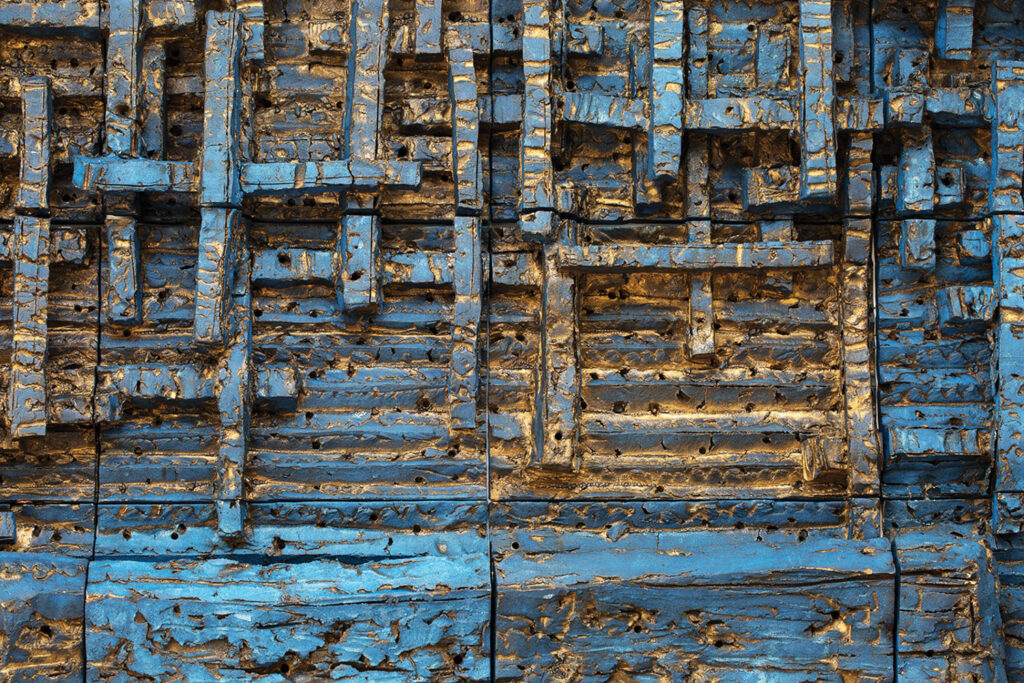 蓝棕细节 Peter Lane安装