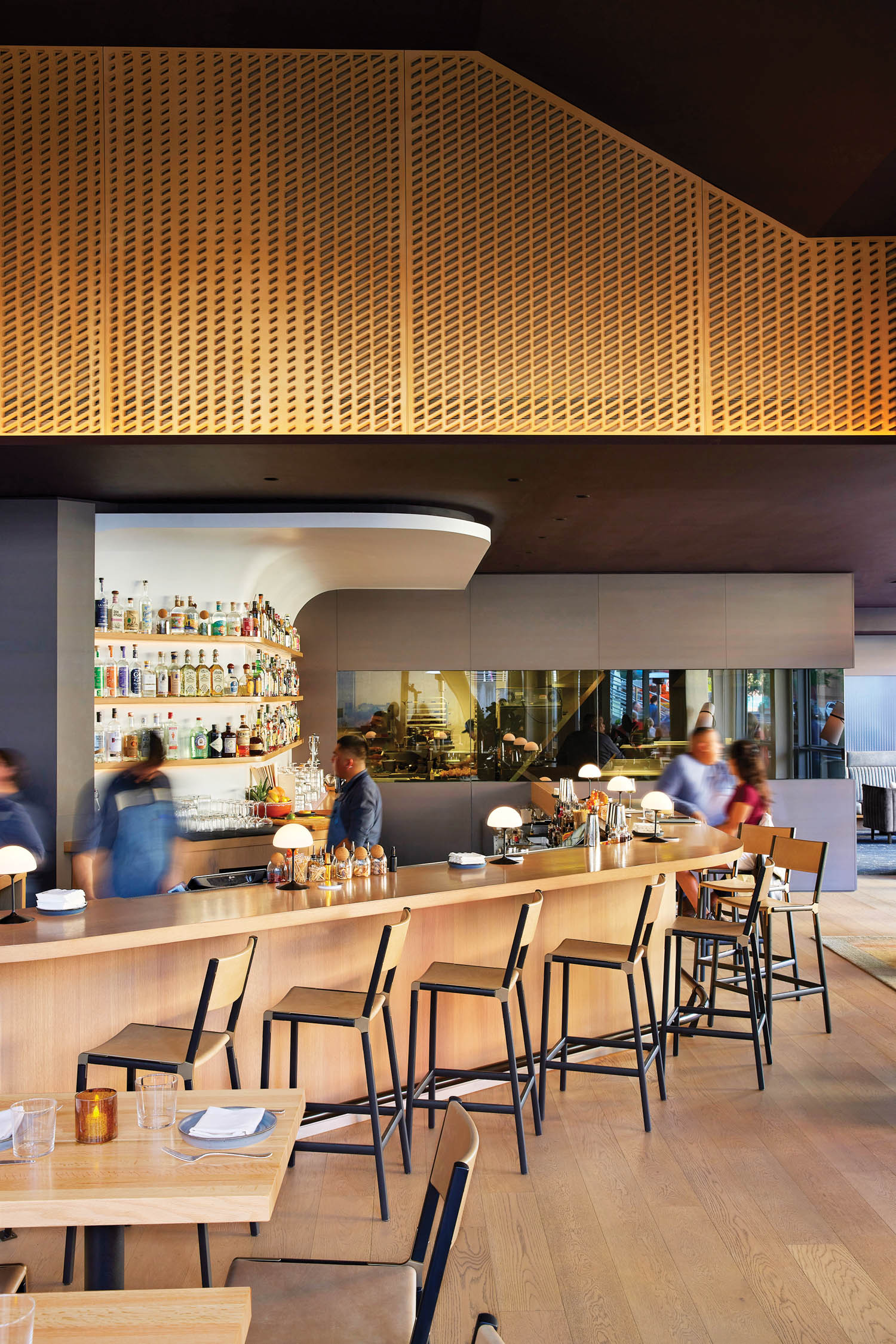 华特迪斯尼音乐厅内