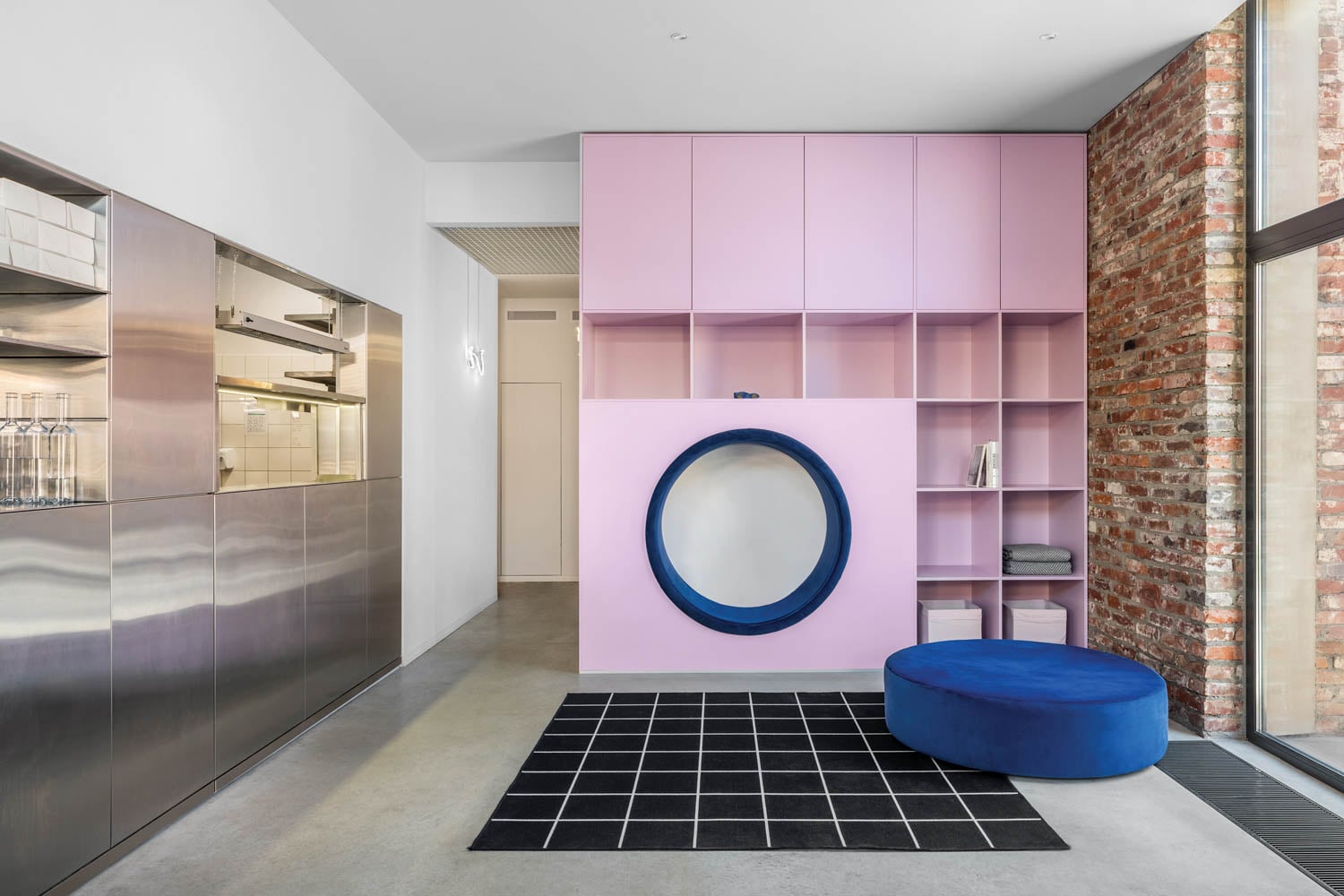 粉红蓝儿童游乐场