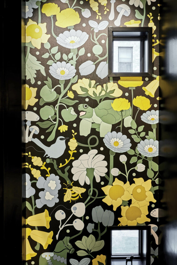 带土著美图像学的墙纸