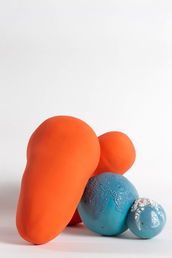 橙蓝石器块 NadineRufael