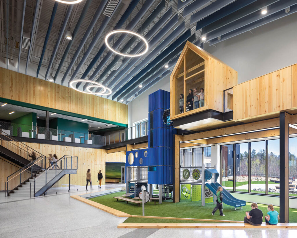 明尼苏达EvelethLaurentian小学