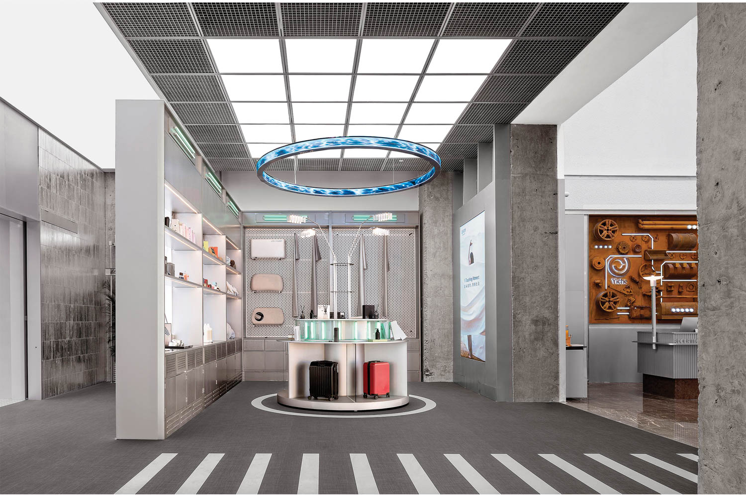 零售区域内汽车概念酒店在中国