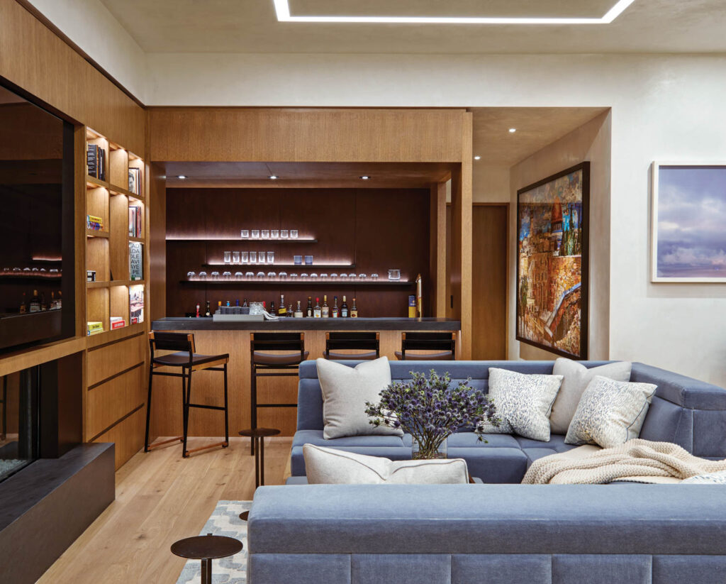 酒吧区康拉多州Aspen