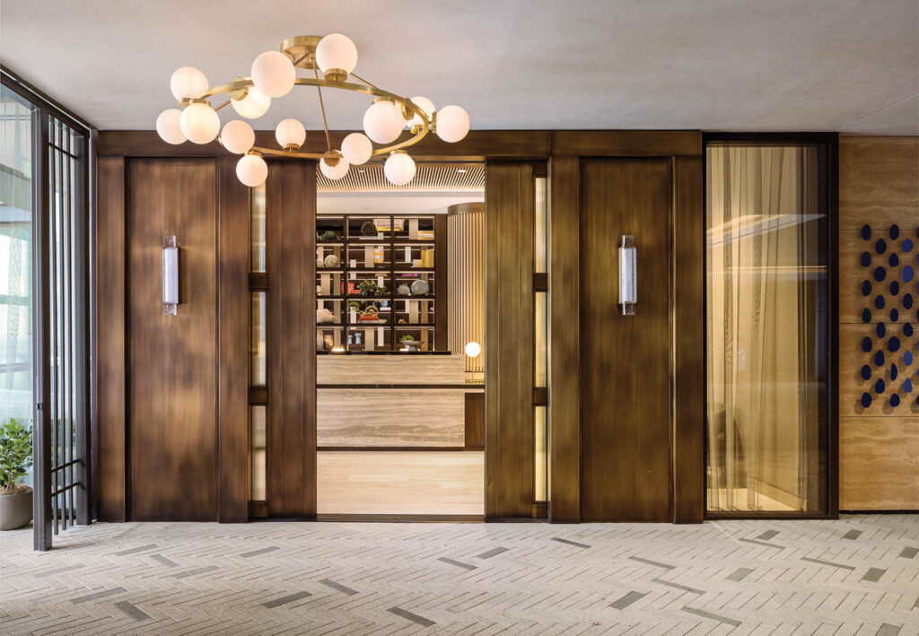 Coterie高级生活中心大堂