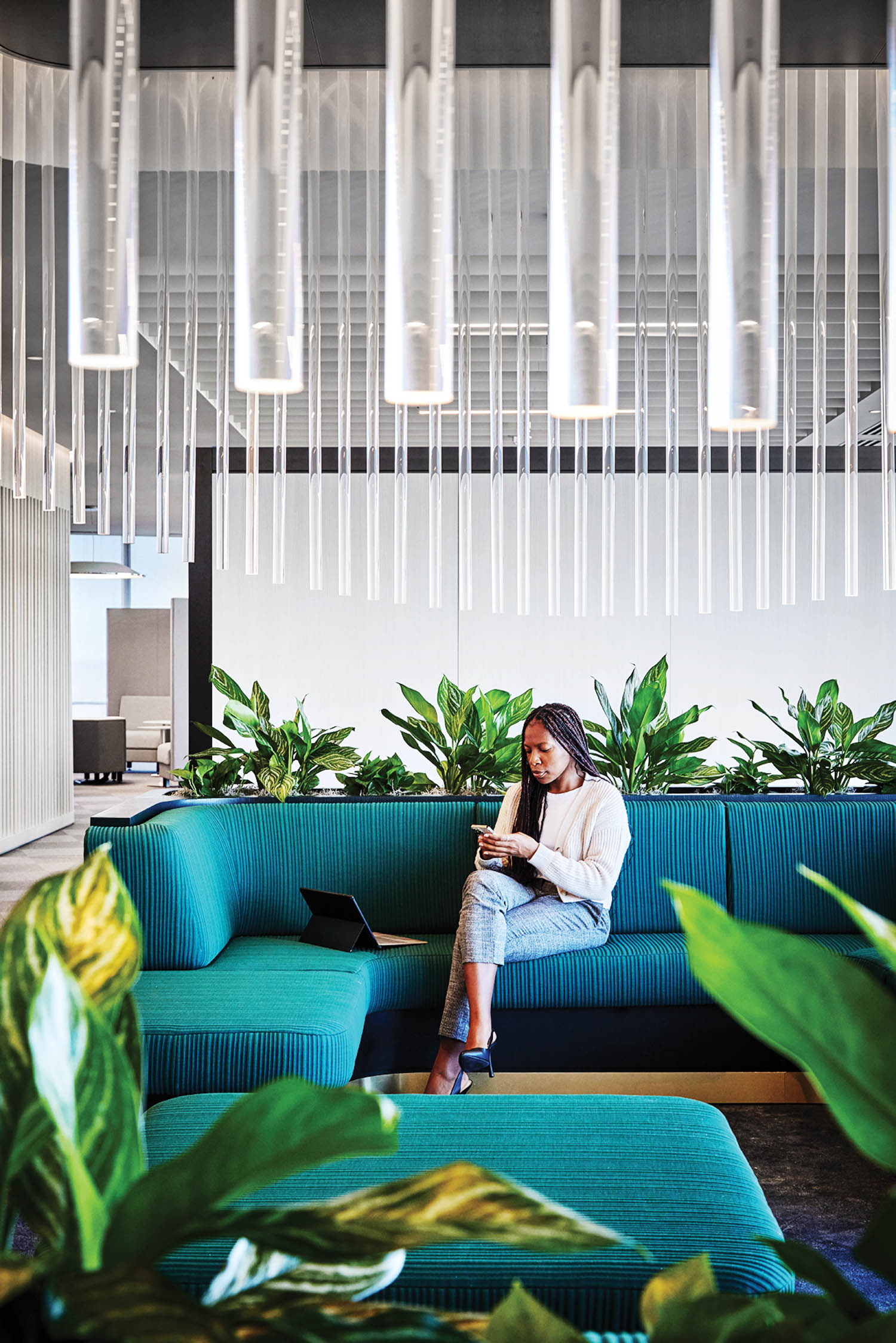 acrylic棒挂起天花板