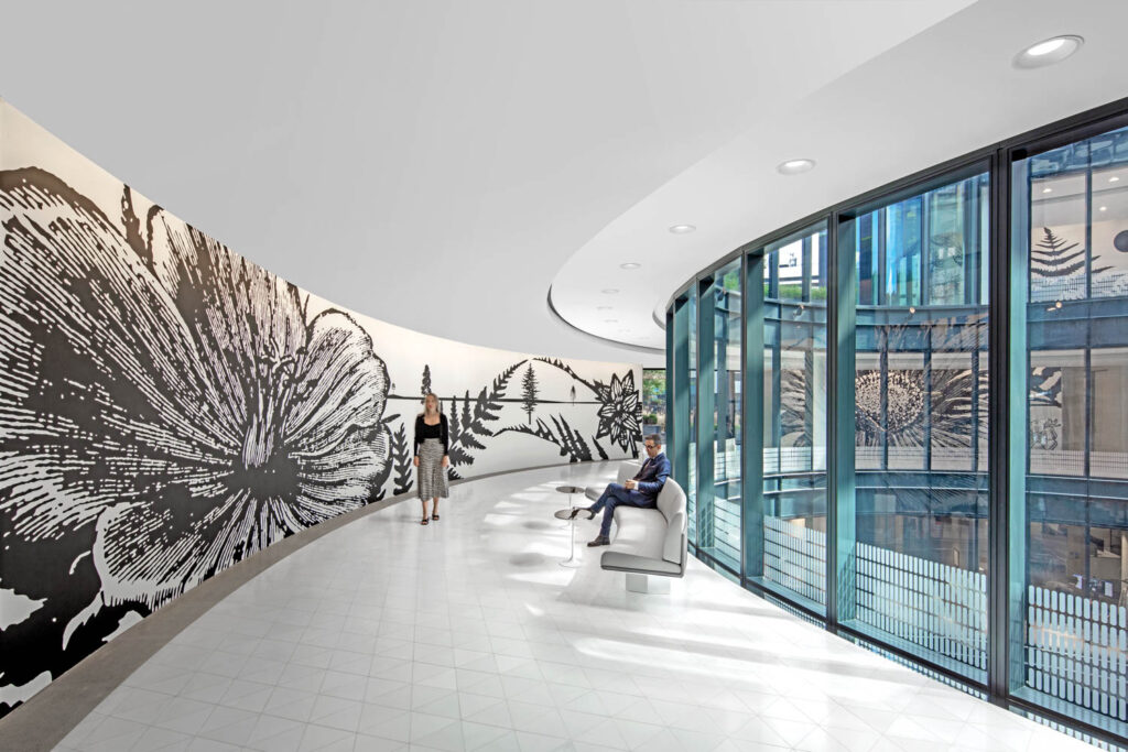 Milbank内部意大利大理石地板