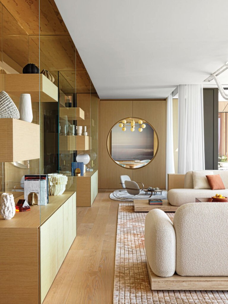 波希米安式客厅内自然元素 RamyFischler Studio