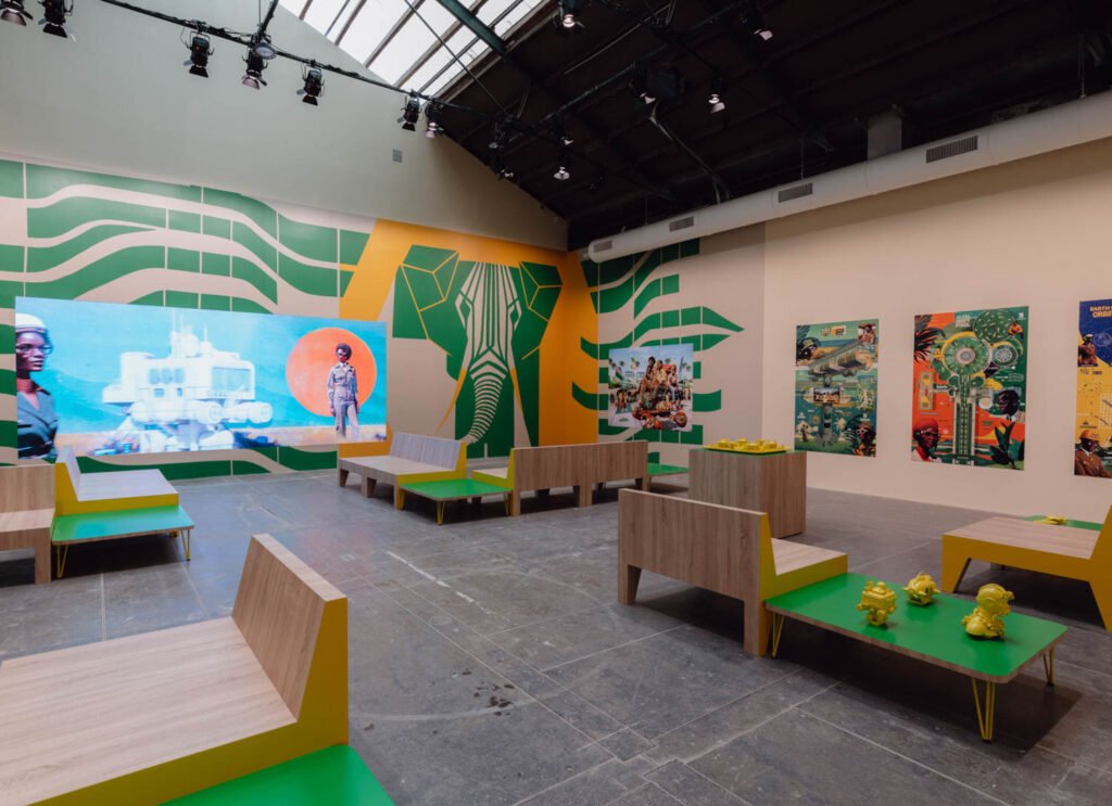 OllalekanJeyifous非洲馆,虚构未来学全非普罗托