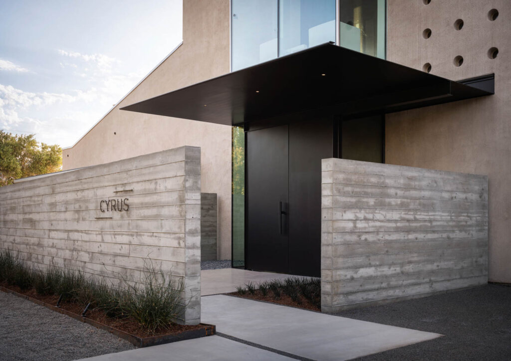 Cyrus入口 Olson Kundig的加利福尼亚餐厅