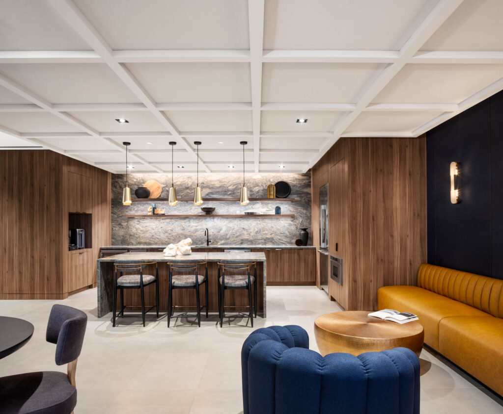 与厨房小岛分房