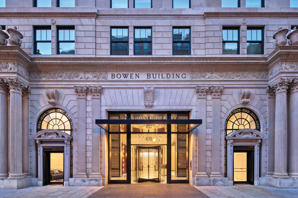 1922Bowen大楼前台,现为JPHCANCECO