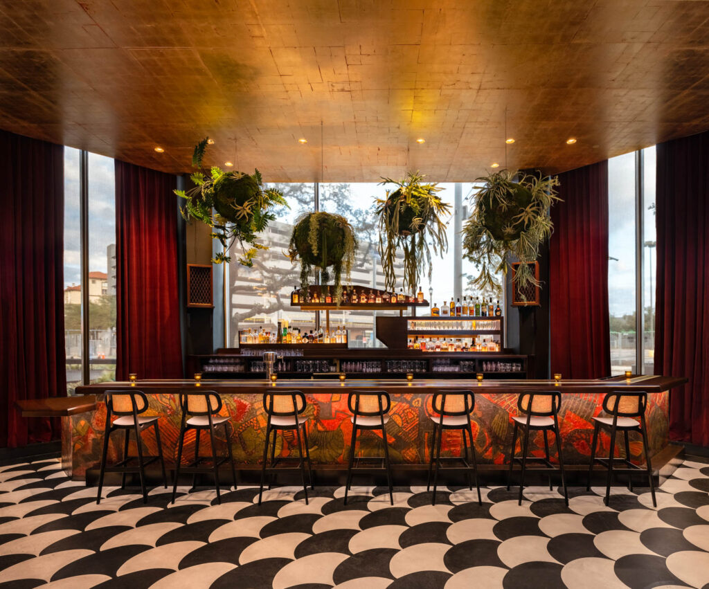 条上加黑白扇贝