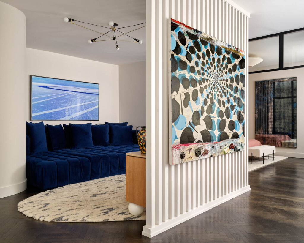 Philip Allen流水联合艺术装饰媒体室分墙