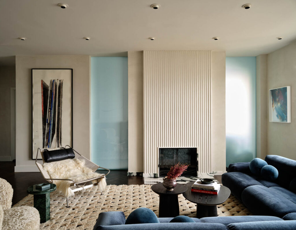 流水罗马壁炉锚住珠宝盒室客厅