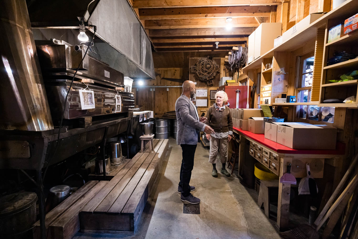 Keshava MalikDANAO生活与内布拉斯加Knol糖农庄老板交谈