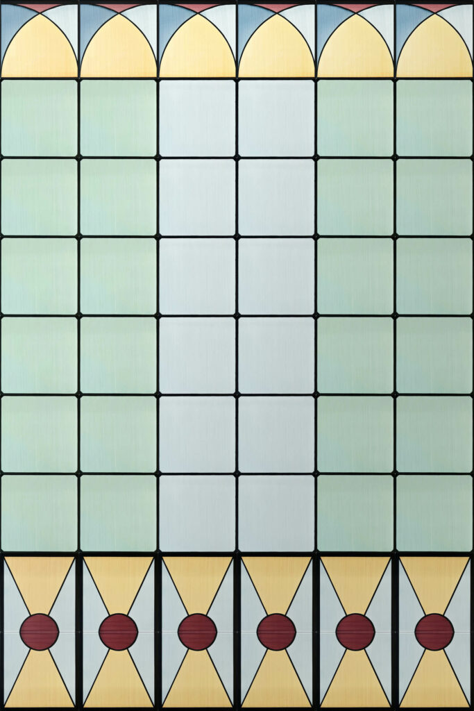 明亮几何形状陶瓷玻璃