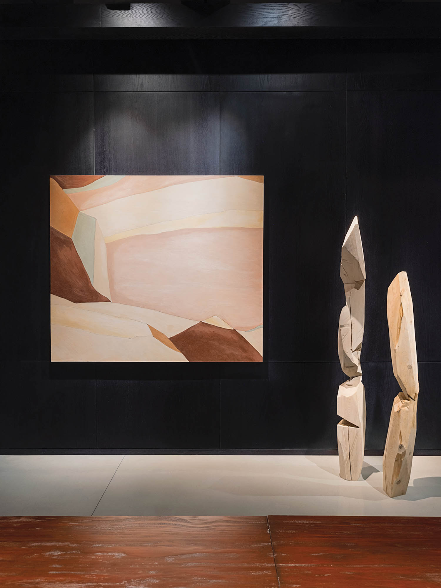 木雕和LA酒店一幅画