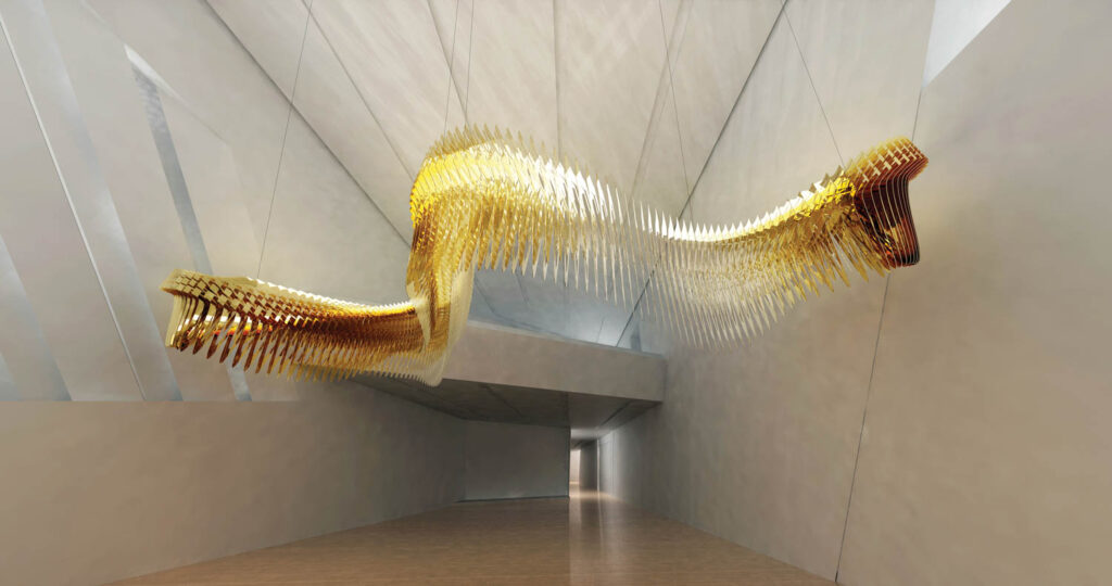 Aria Infinita由Zaha Hadid工作室提供