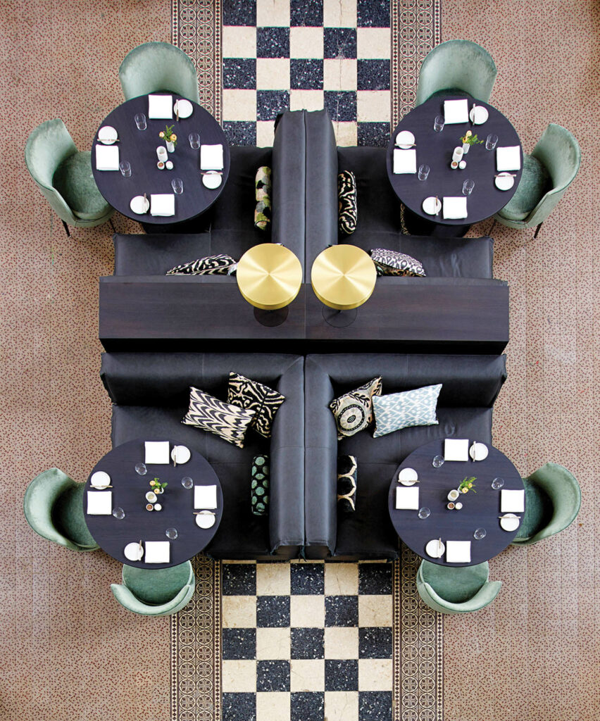 上方视图检查楼层和四表配分治