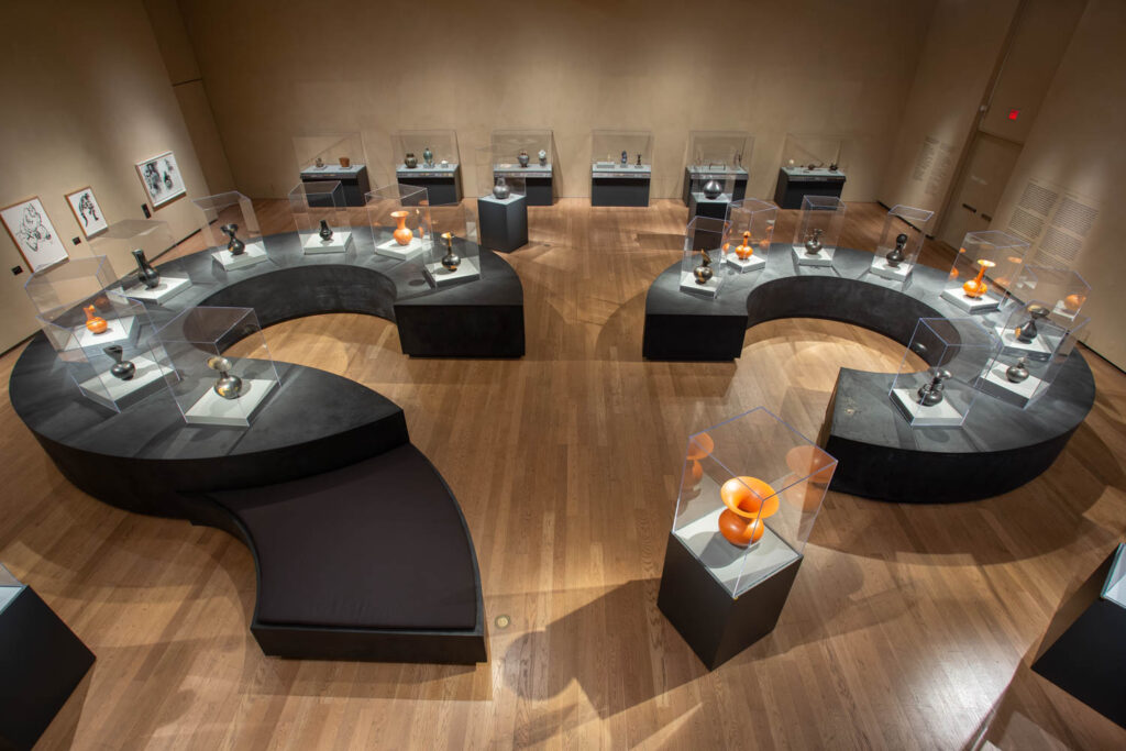 博物馆航空视图