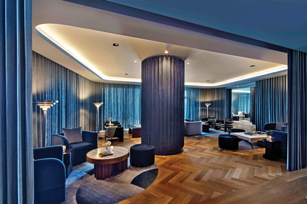 莫洛酒店餐厅 午夜蓝装