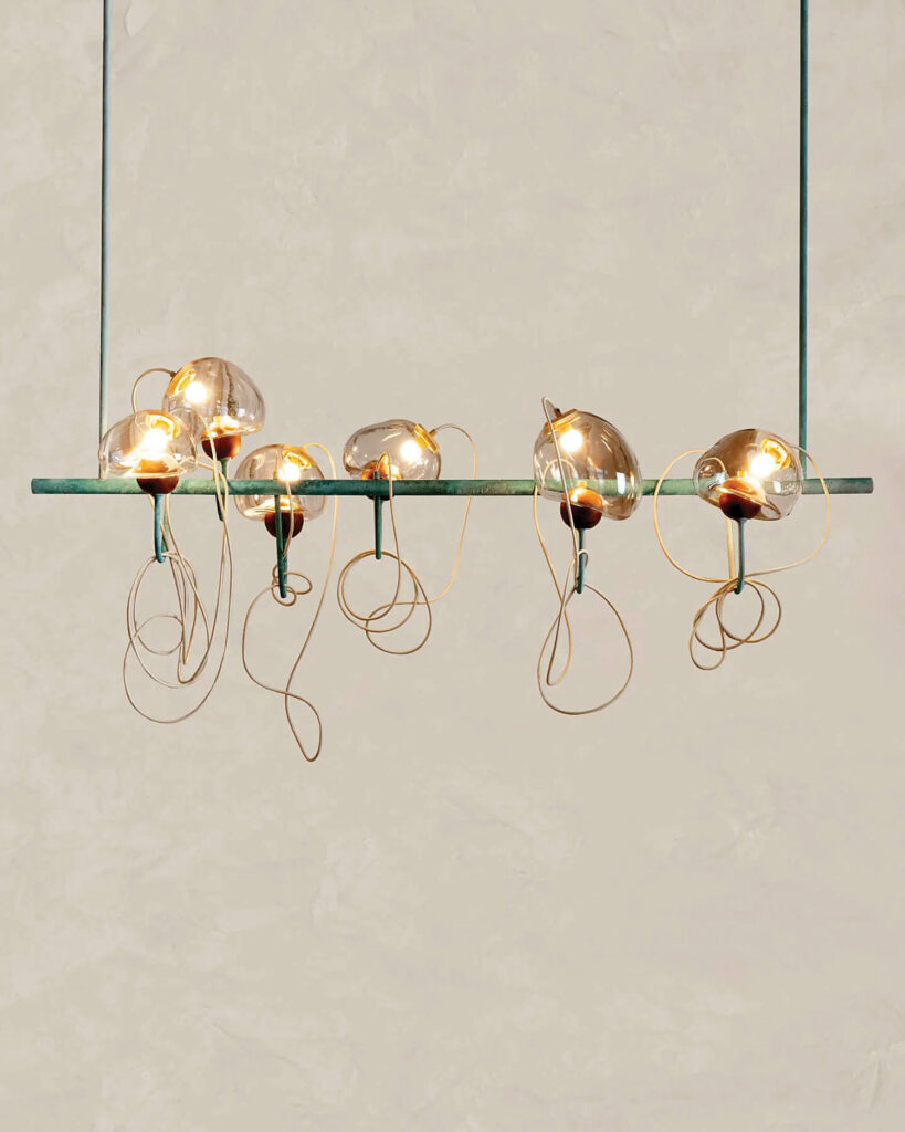 无定型照明挂起天花板